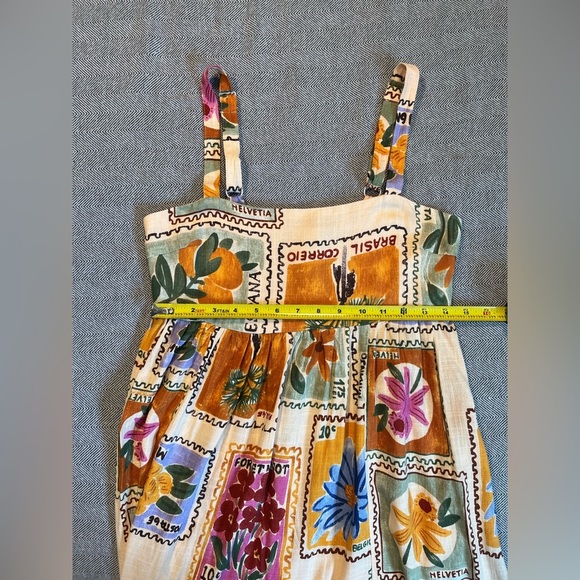 NWT Paper Heart Anthropologie Linen Blend Dress - Picture 10 of 16